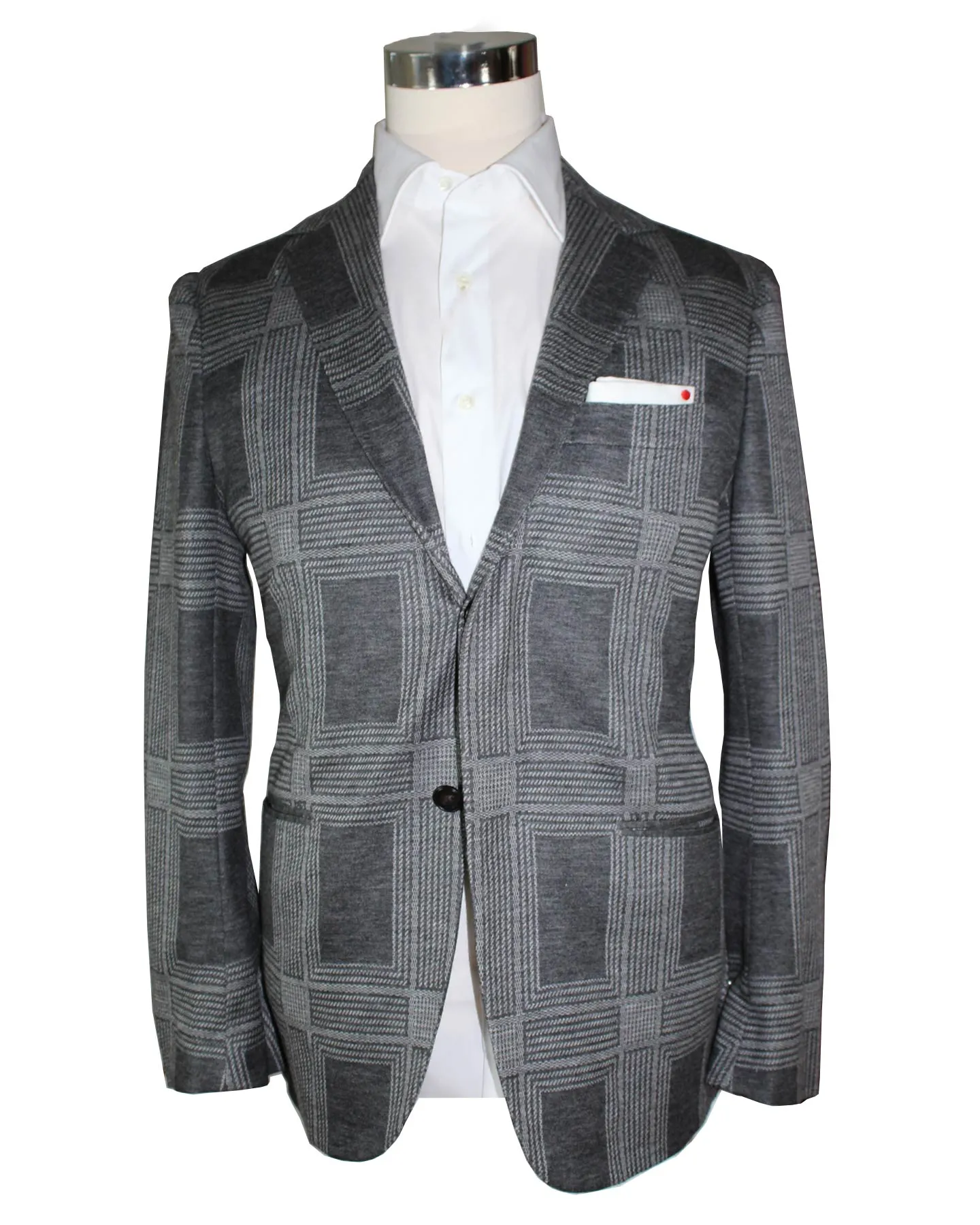 KNT Kiton Sport Coat Gray Cashmere Blend EUR 50/ US 40 R SALE