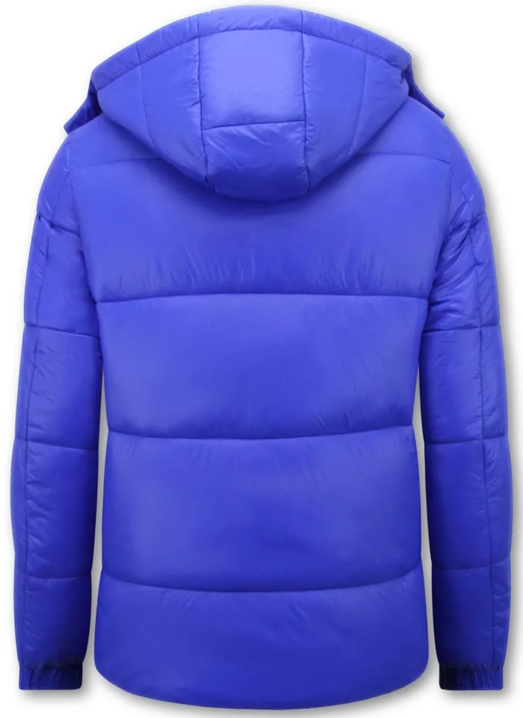 LF Puffer Jackets Men - Padded Jackets Men - 8055 - Light Blue