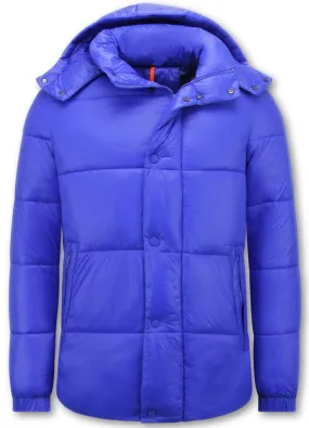 LF Puffer Jackets Men - Padded Jackets Men - 8055 - Light Blue