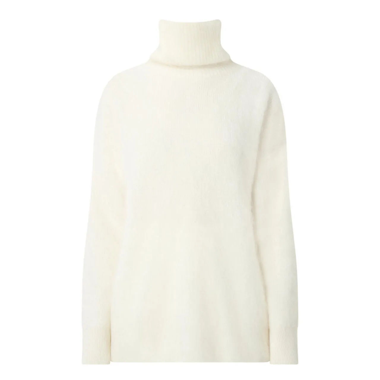 LISA YANG Teresa Turtleneck Cashmere Sweater - Cream