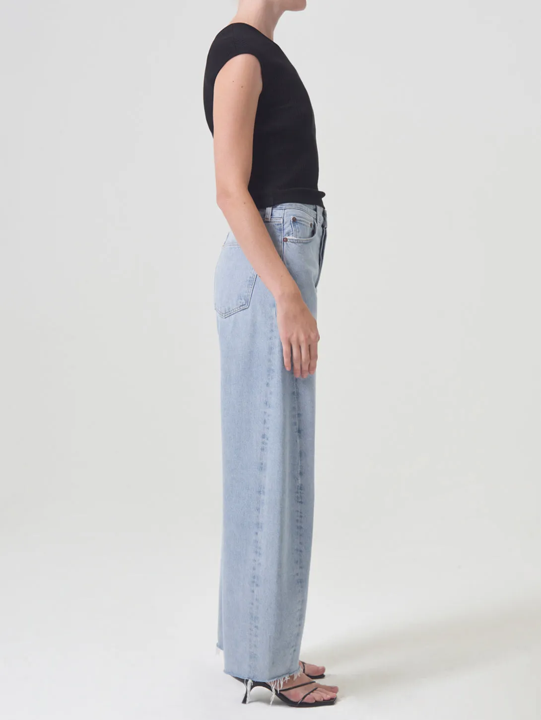 Luna High Rise Pieced Jean - Void