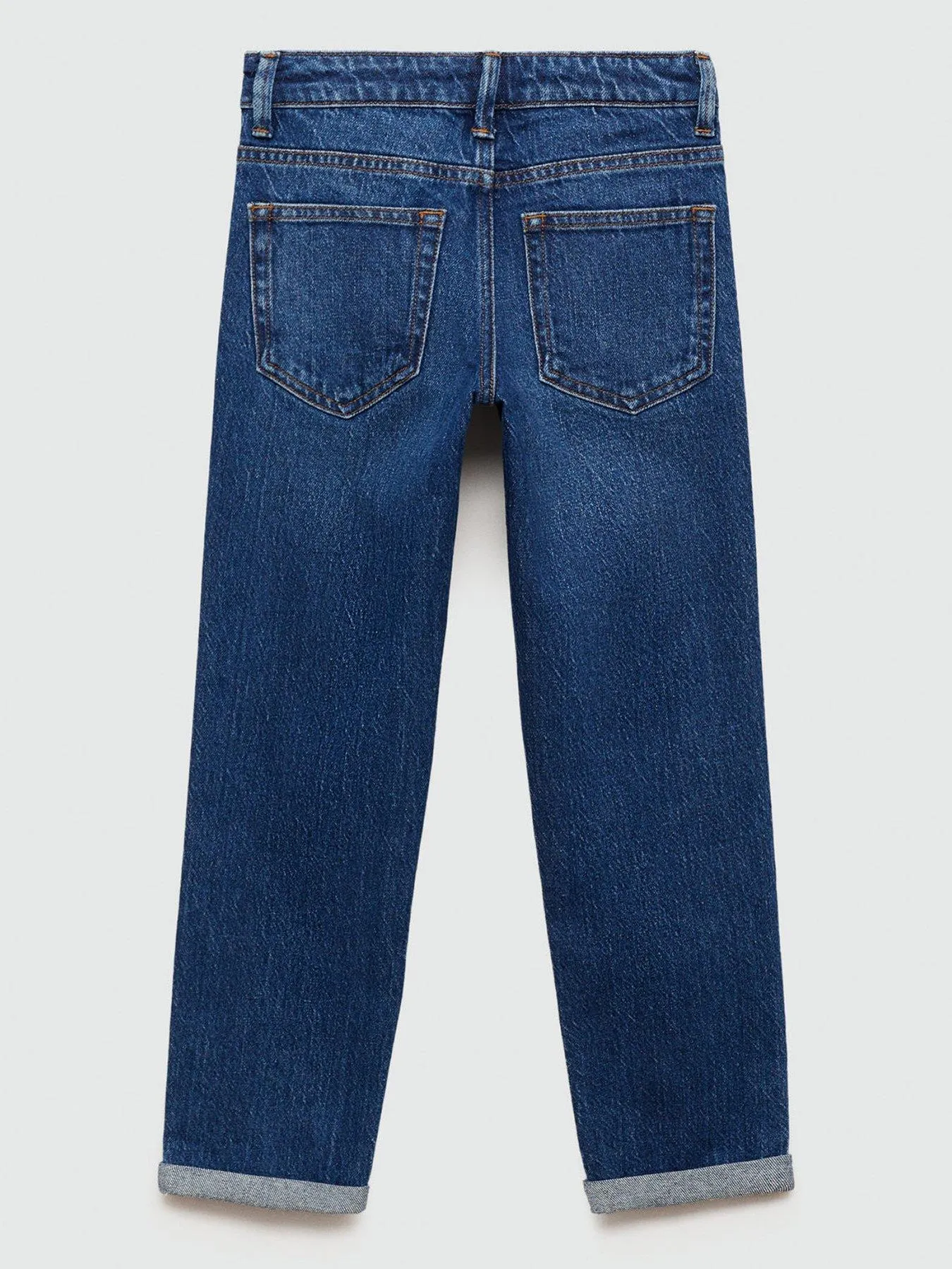 Mango Boys Regular Fit Jeans - Dark Blue