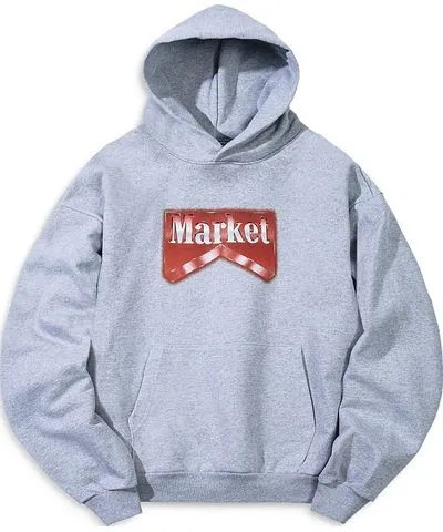 Market Bullrider Graphic Hoodie