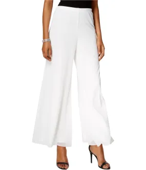 Msk Womens Mesh Casual Wide Leg Pants