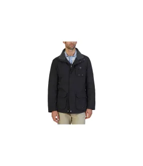 Nautica Mens Multi-Pocket Parka Coat