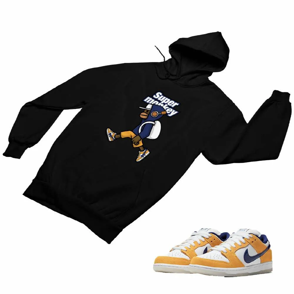 Nike SB Dunk Laser Orange Matching Custom Designed Hoodies ND 1-3-8