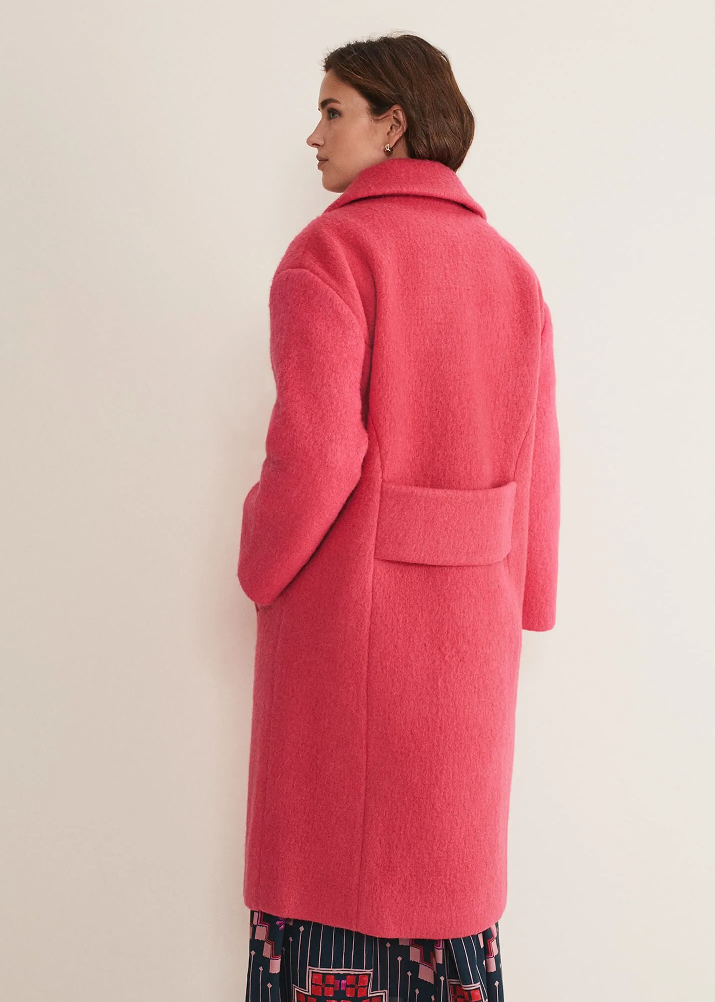 Quinn Textured Cocoon Coat