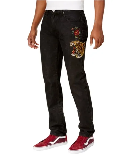 Reason Mens 5 Pocket Skinny Fit Jeans