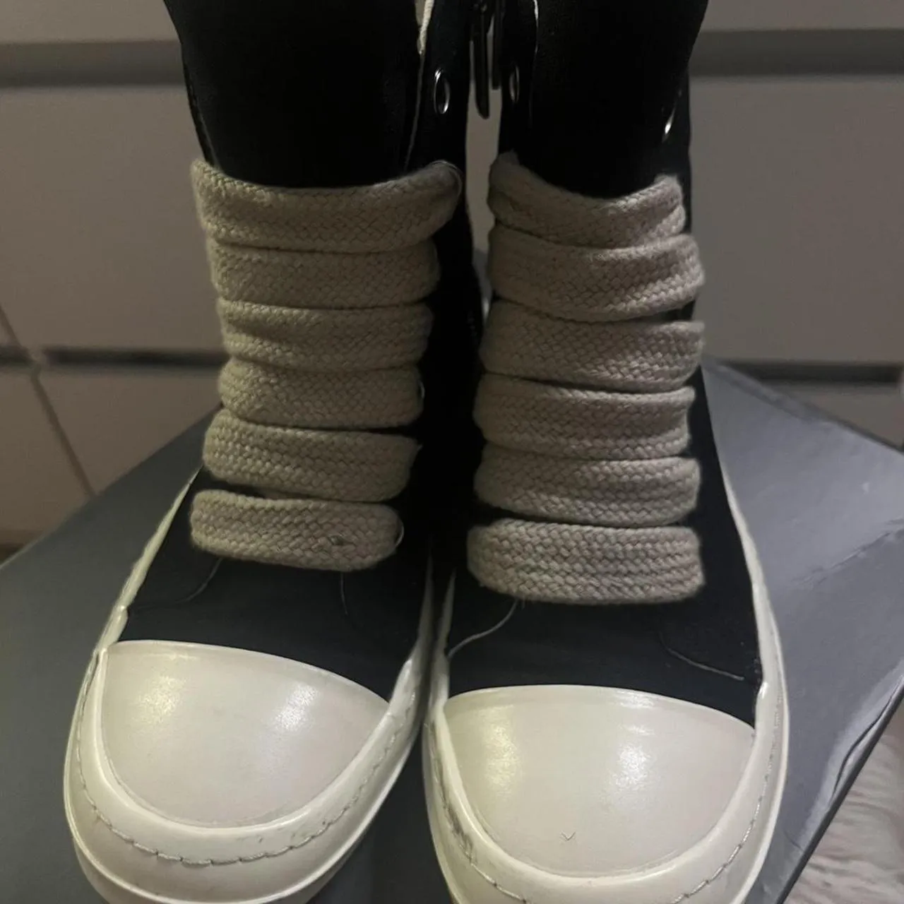 Rick Owens DRKSHDW Men's Black Boots