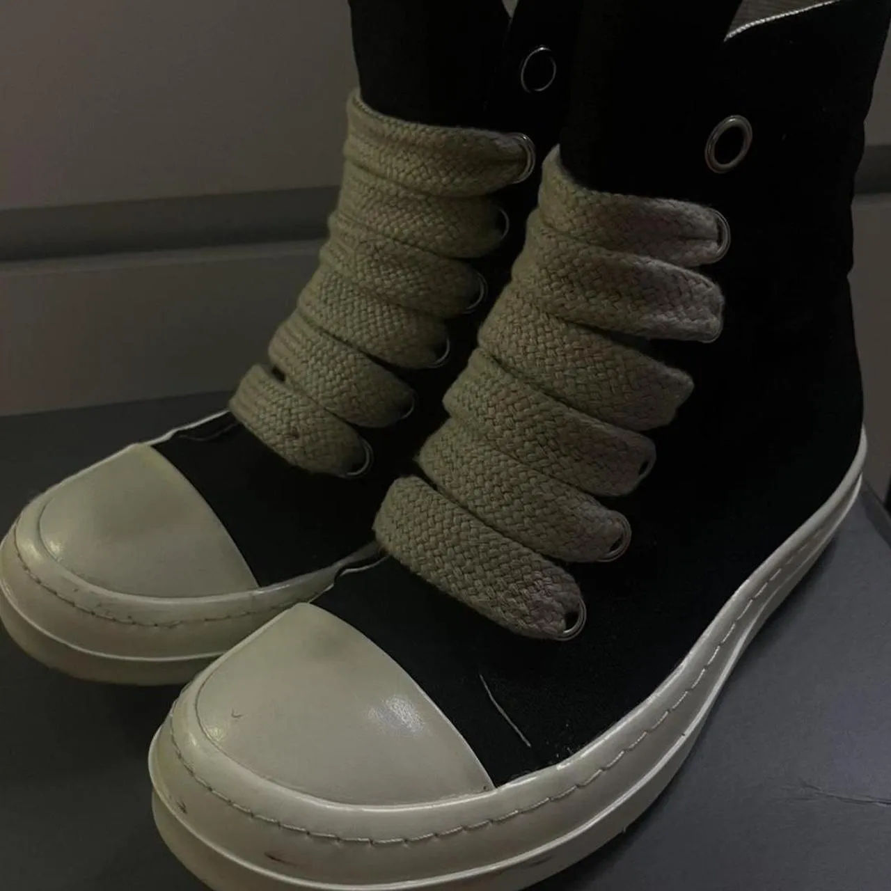 Rick Owens DRKSHDW Men's Black Boots