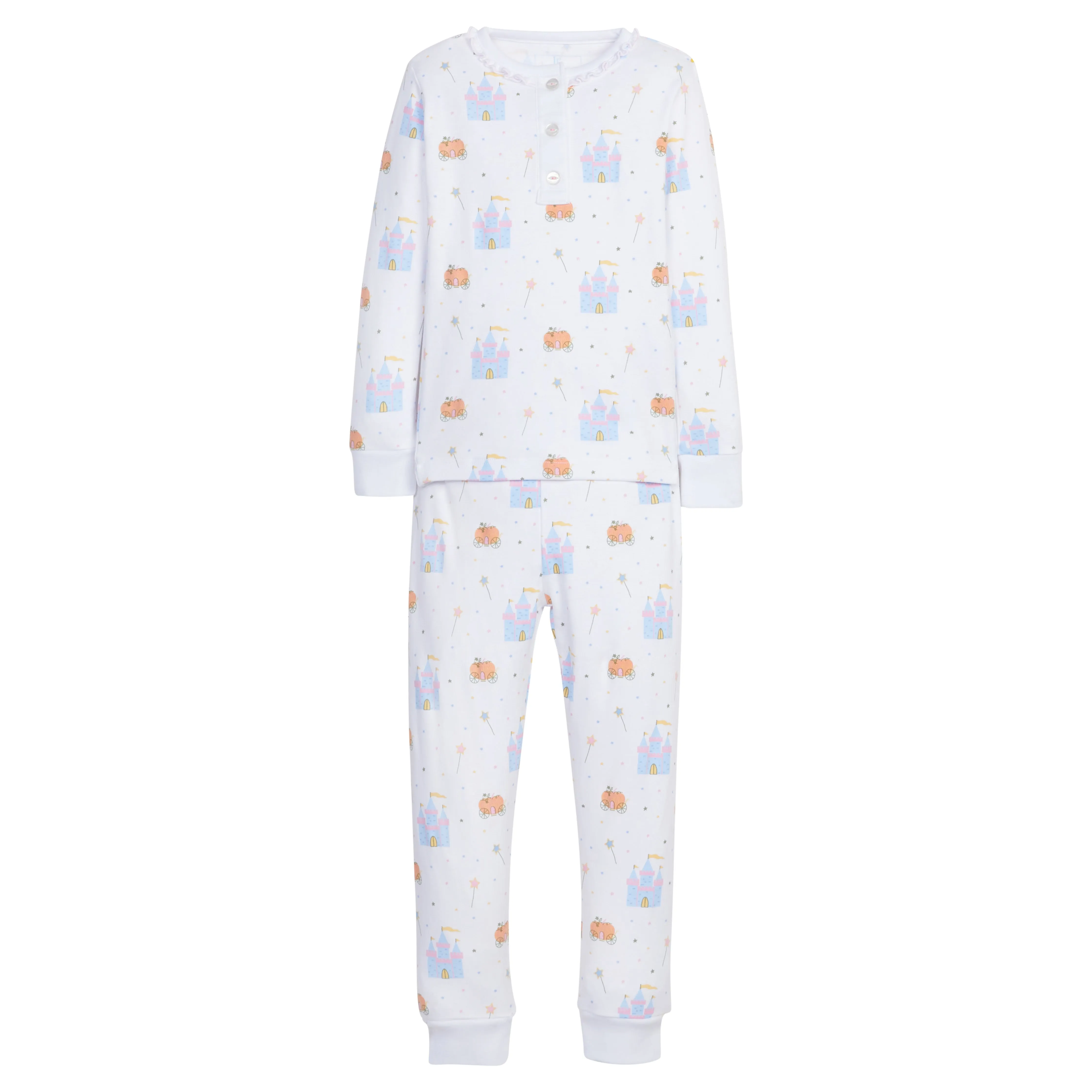 Ruffled Printed Jammies - Fairytale