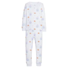 Ruffled Printed Jammies - Fairytale