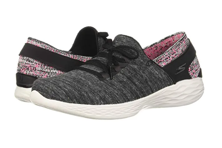 Skechers Women’s You-Attract Sneaker#15809BK/PINK