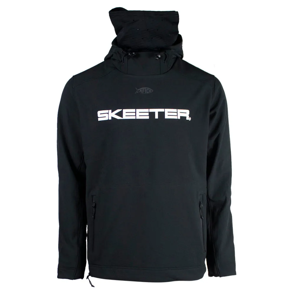 Skeeter AFTCO Reaper Windproof Pullover - Black