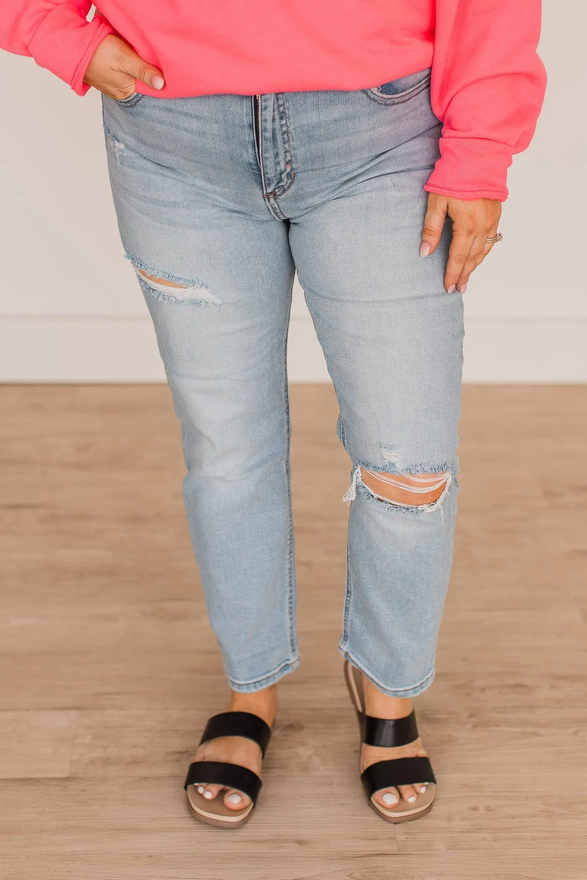 Sneak Peek Cropped Skinny Jeans- Monique Wash