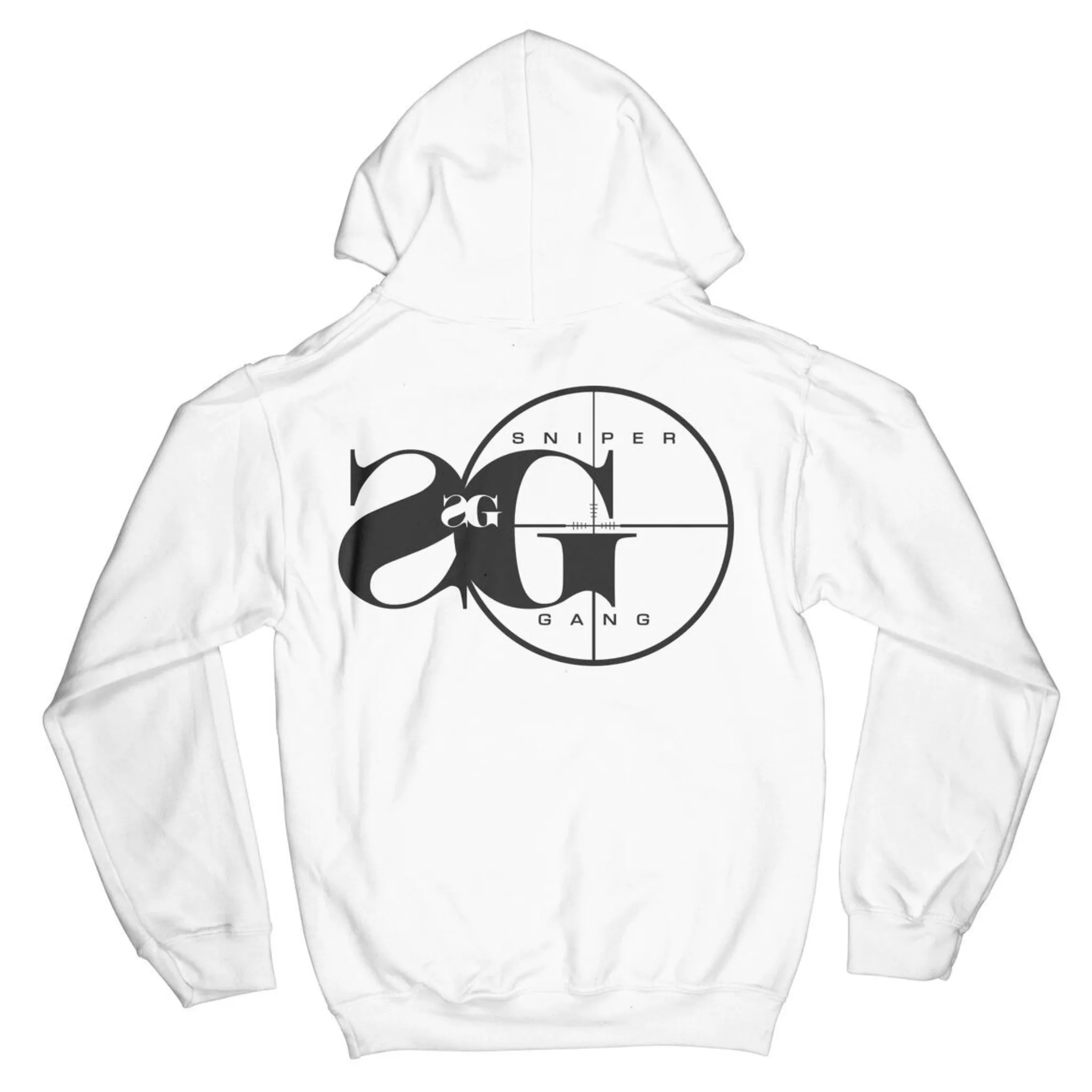 Sniper Gang KTB Logo Hoodie (White)