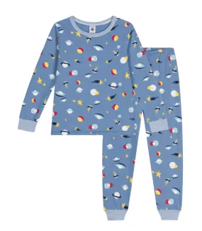 space print pajamas