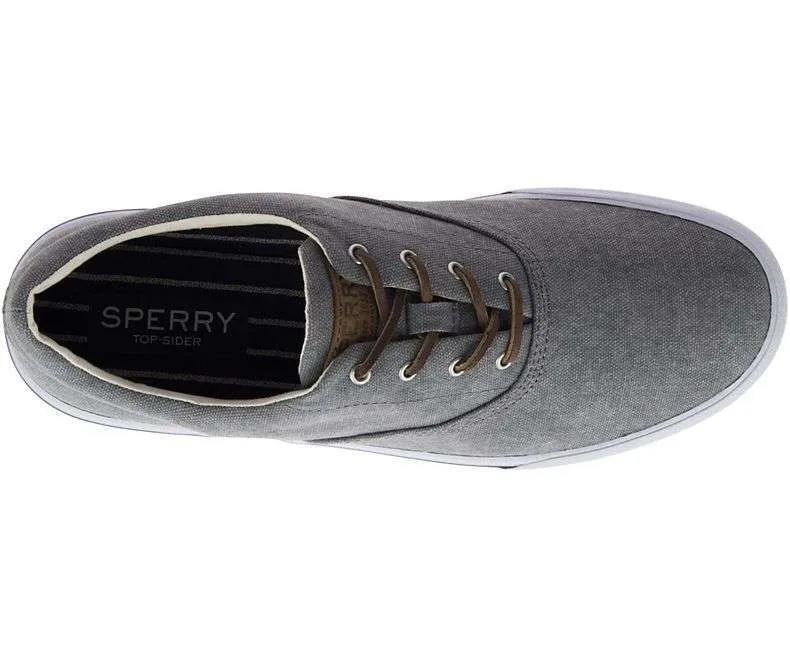 Sperry Men’s Striper II Salt Washed CVO Sneaker Grey STS17393