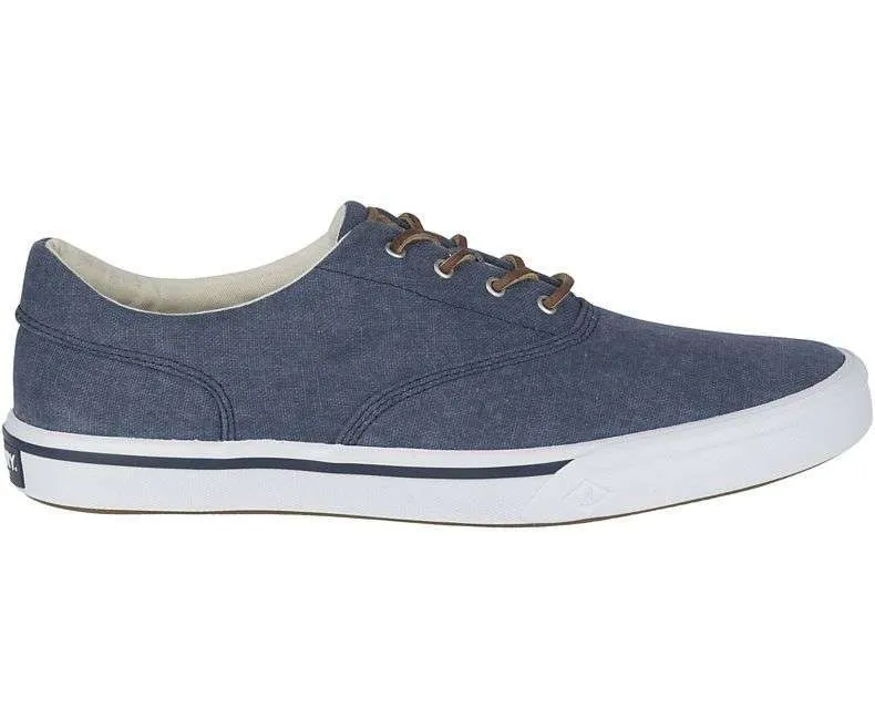 Sperry Men’s Striper II Salt Washed CVO Sneaker Navy STS16797