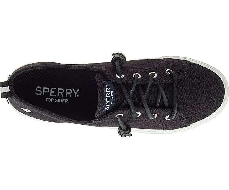 Sperry Womens Crest Vibe Sneaker  Blk STS99251