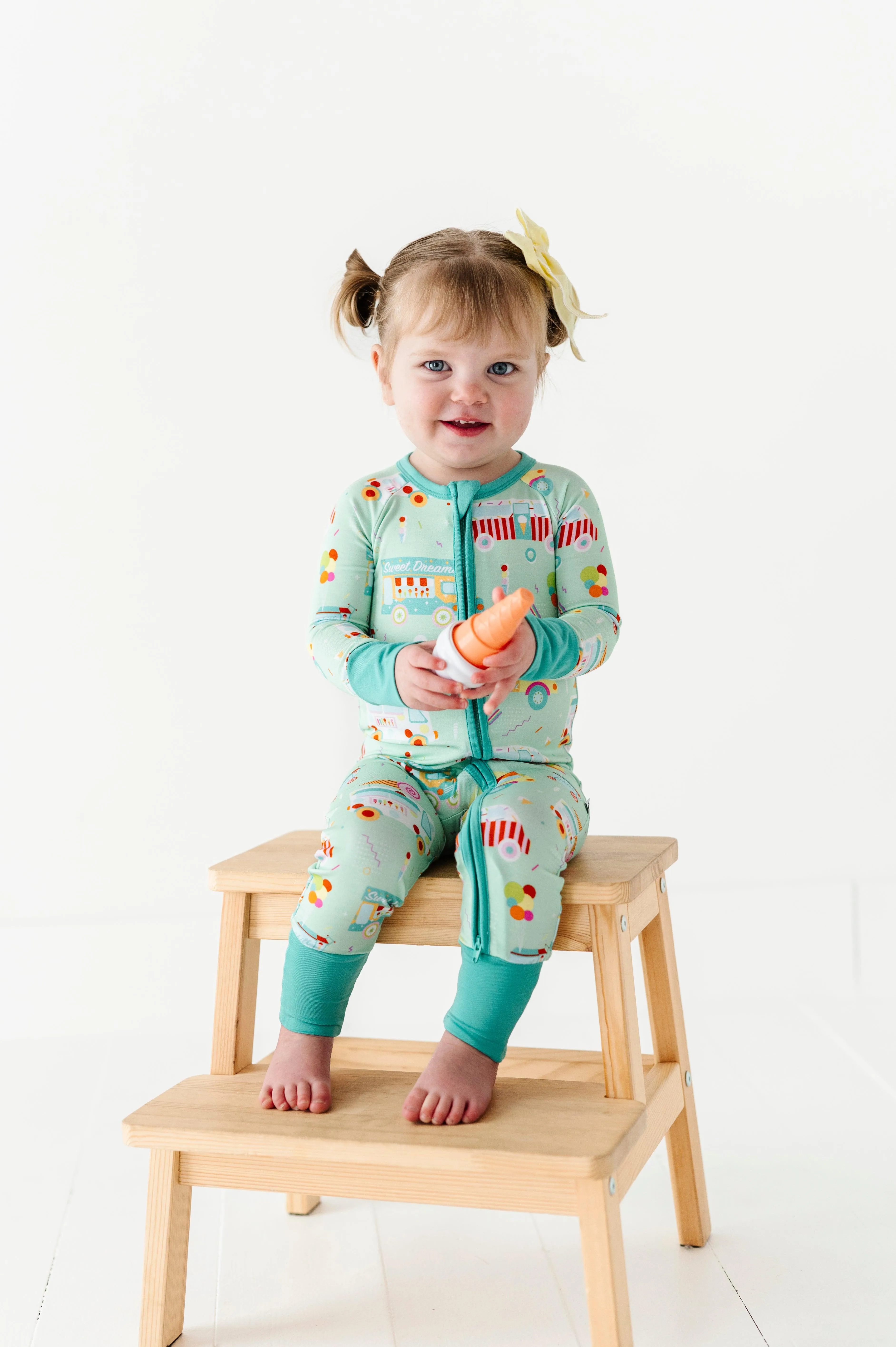 Sundae Funday Baby Bamboo Pajamas