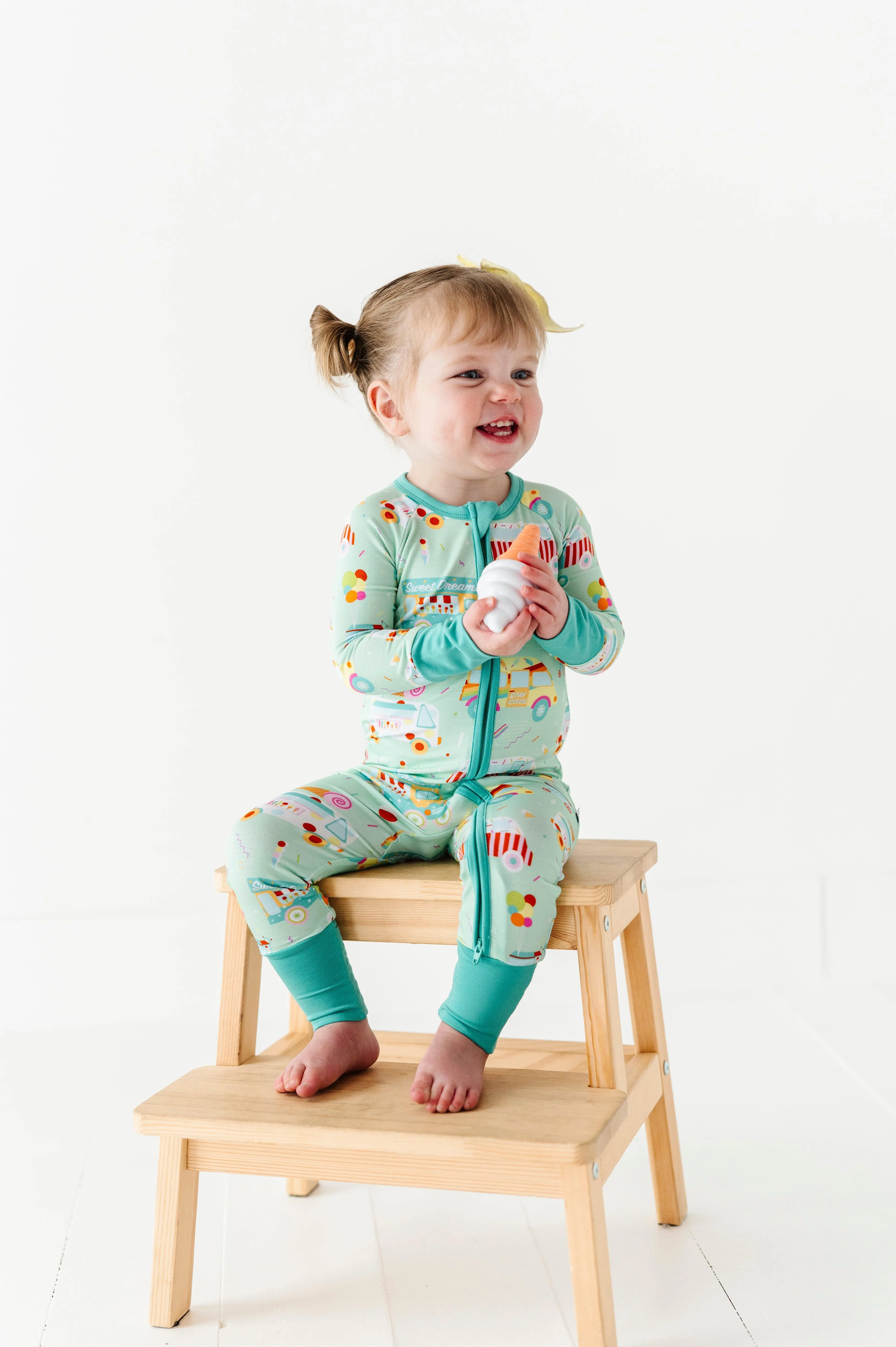 Sundae Funday Baby Bamboo Pajamas