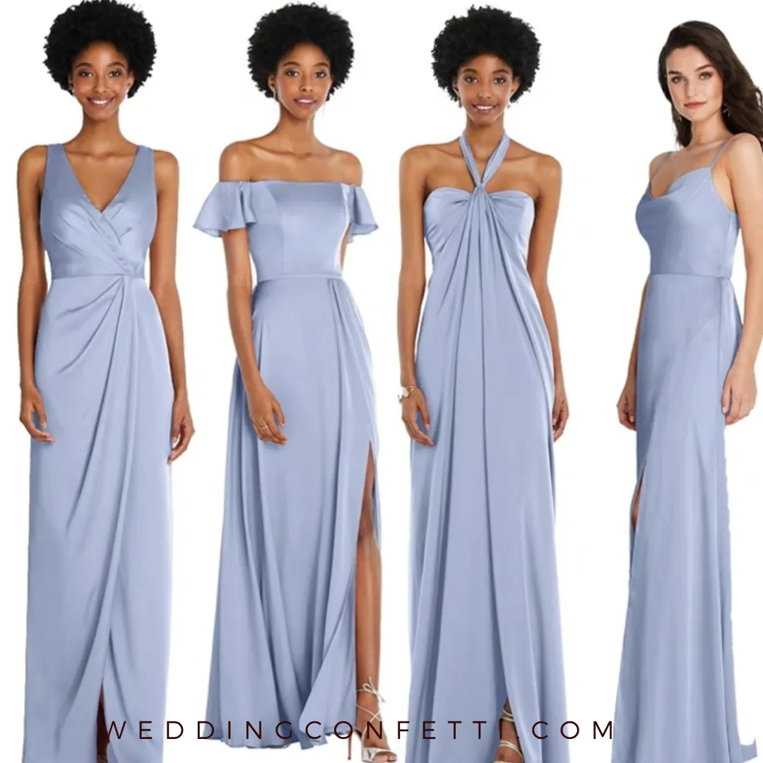 The Charlotte Satin Bridesmaid Series (Customisable)