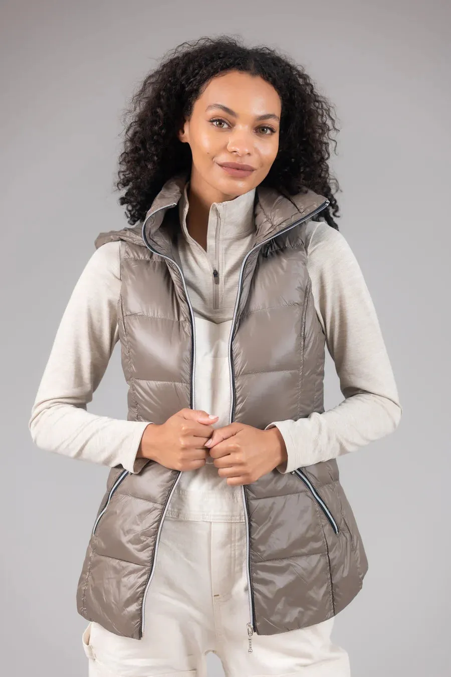 The Hooded Quilted Vest