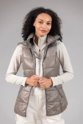 The Hooded Quilted Vest