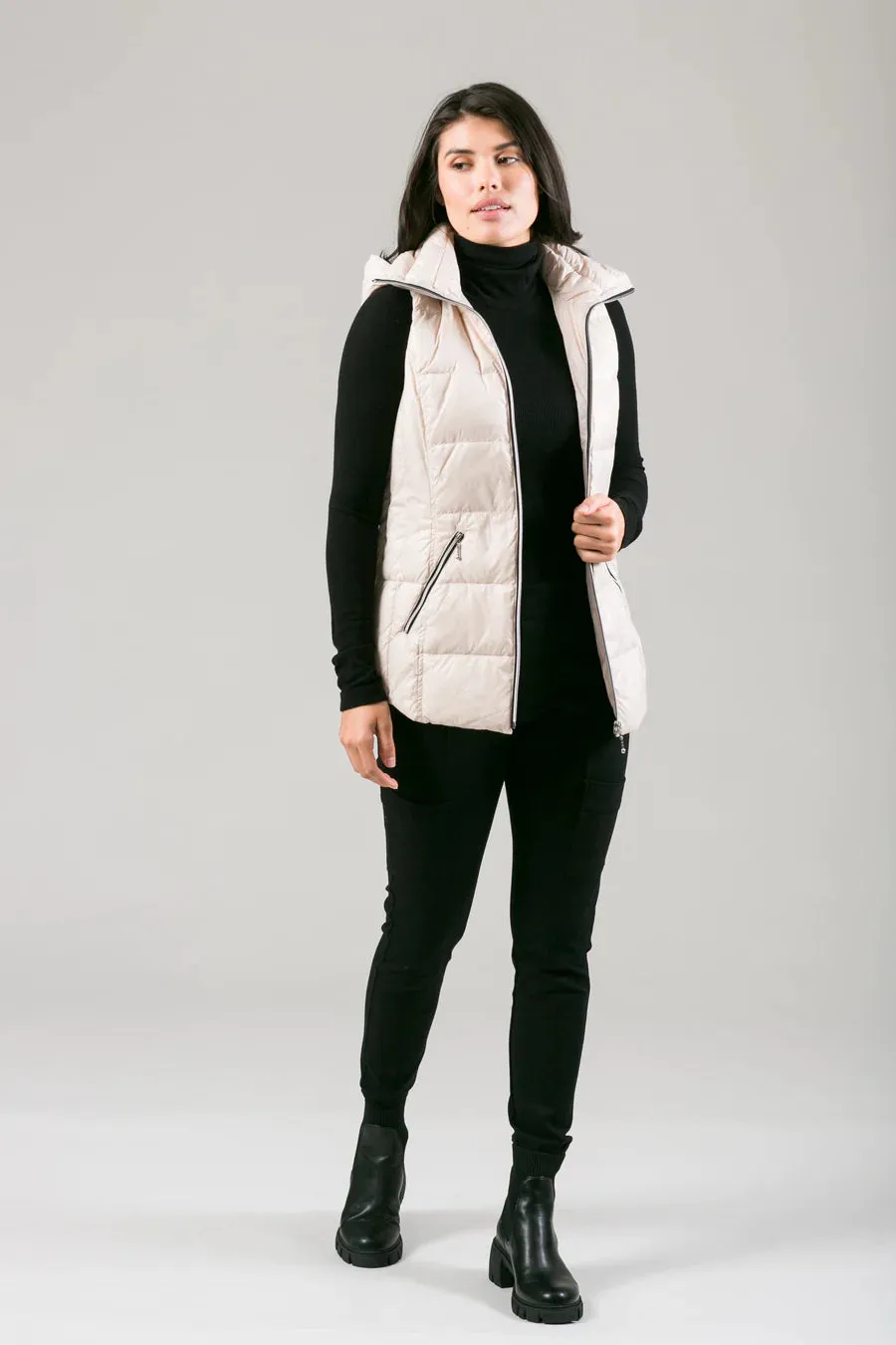 The Hooded Quilted Vest