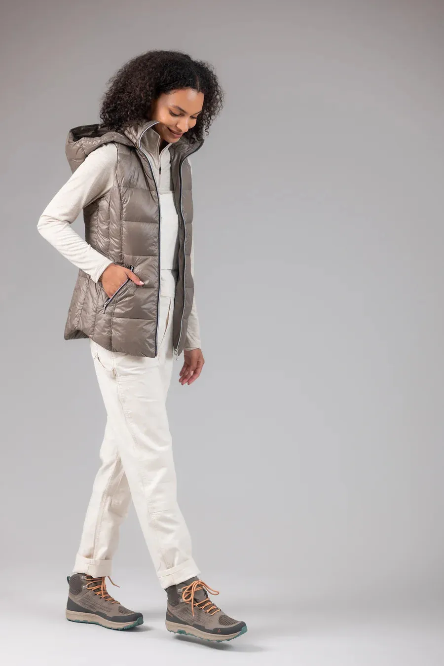 The Hooded Quilted Vest