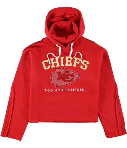 Tommy Hilfiger Womens Kansas City Chiefs Hoodie Sweatshirt