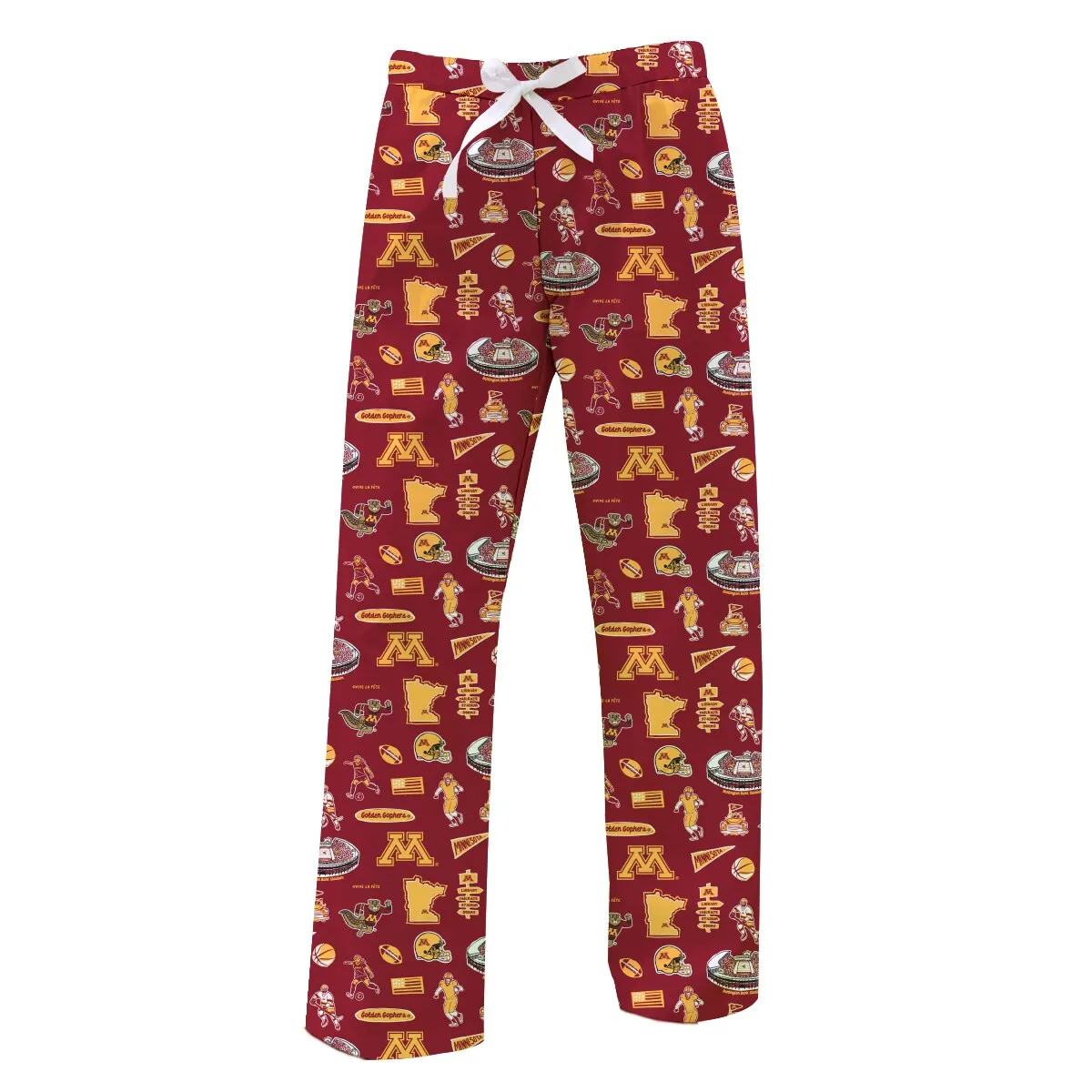 Vive La Fete Minnesota Golden Gophers Women's Maroon Impressions Lounge Pants