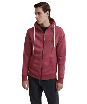 Wanakome Men’s Zeus Zip Hoodie – Rhubarb