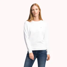 White Essential Sweatshirt | Sweatshirts & Hoodies | Tommy Hilfiger