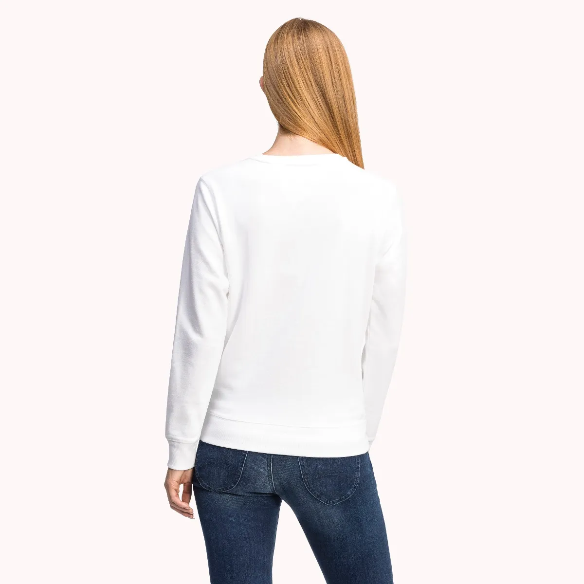 White Essential Sweatshirt | Sweatshirts & Hoodies | Tommy Hilfiger