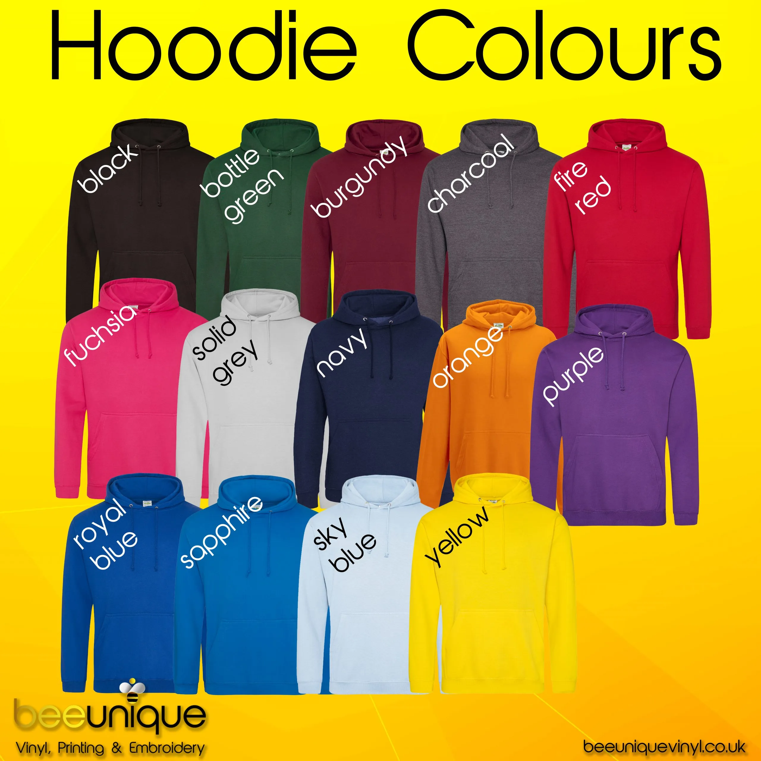 Workwear Bundle 39 | Bee Unique | Polos, Hoodies & Softshell