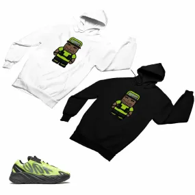 Yeezy Boost 700 Phosphor Matching Custom Designed Hoodies AD-Y-16-11